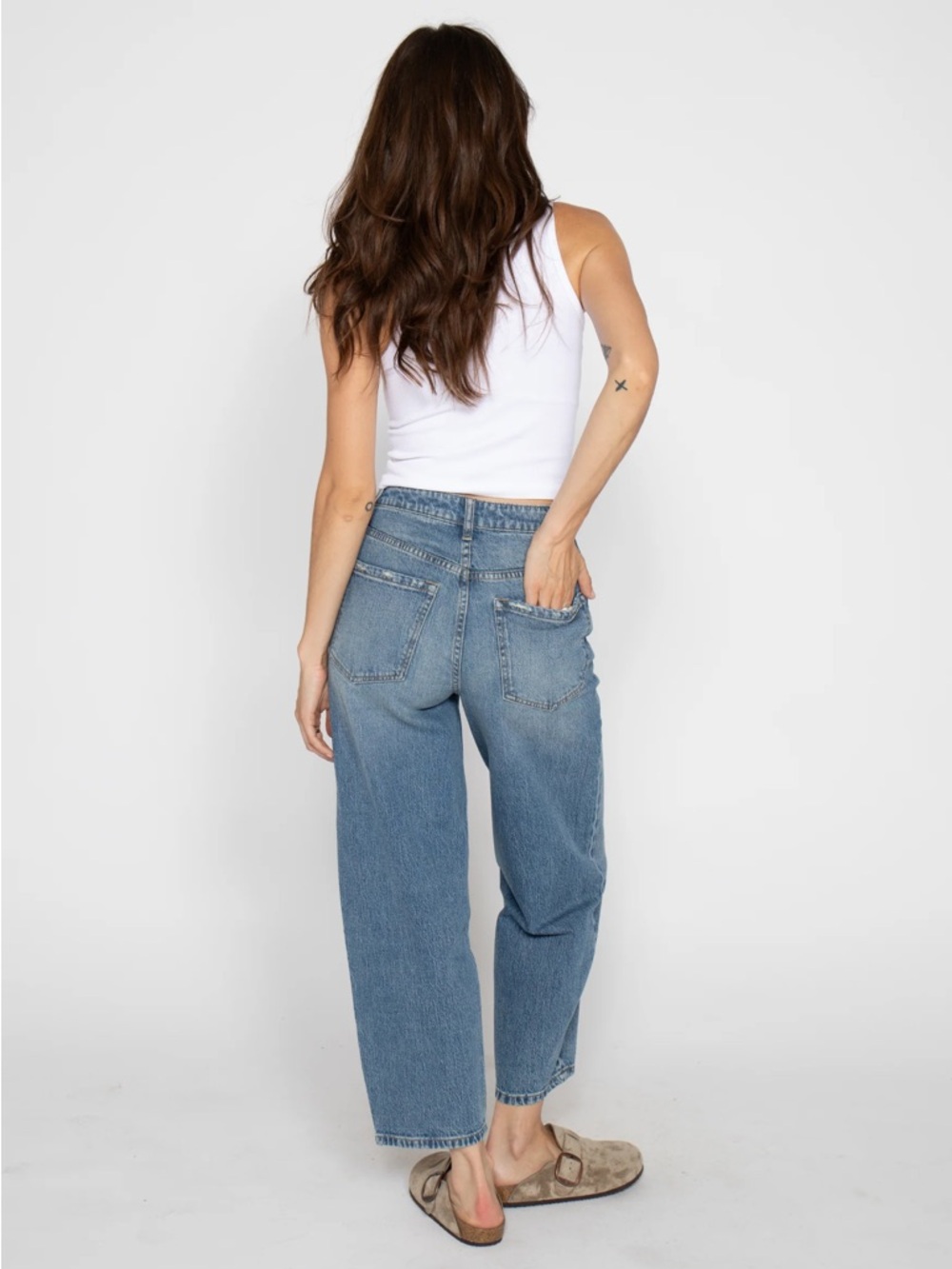Oliver Logan Harlow barrel Leg Jeans - Picture 8 of 10